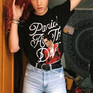 Panic! at the disco band tee